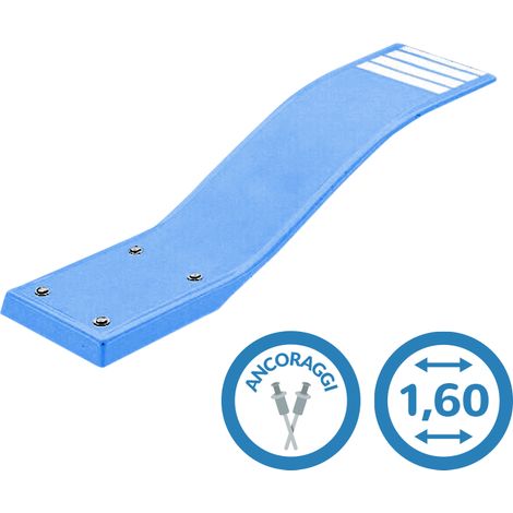 Tavola da tuffo Astralpool delfino 1.6m resistente UV antiscivolo