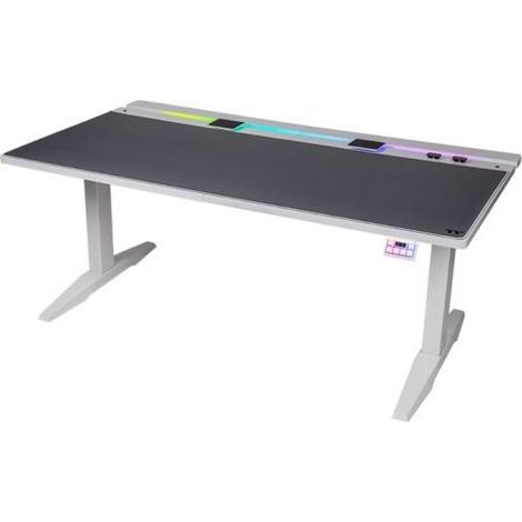 Thermaltake G700 RGB bureau de jeu blanc moderne (1/2)