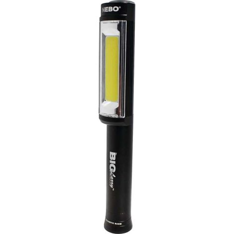 NEBO BIG LARRY 2 -Torcia luminosa e luce da lavoro con clip e base magnetica (1/4)