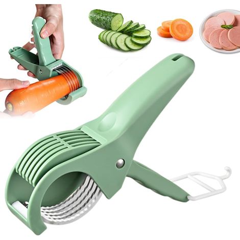 APEX Ciseaux à salade pour couper rapidement salades et légumes, préparation efficace des aliments et poignée antidérapante. (1/5)