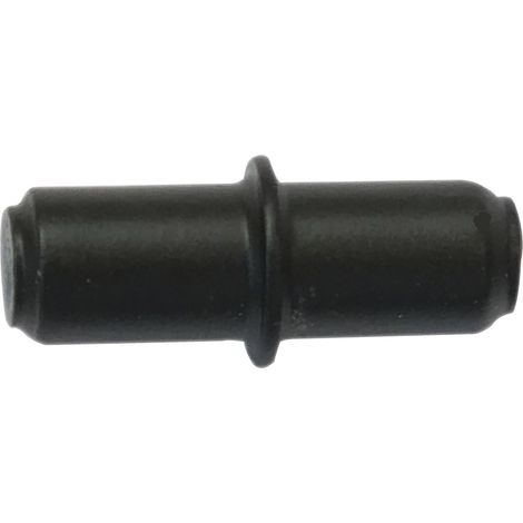 Steckbodenträger DUO, Bohr ø 5 mm, verzinkt schwarz