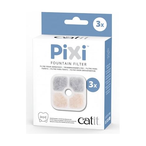 Filtri Catit Pixi per fontane, pacchetto da 3 ud