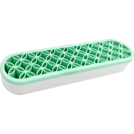 Rechteckige Aufbewahrungsbox aus Silikongel für Make-up und Künstlerpinsel (1/5)