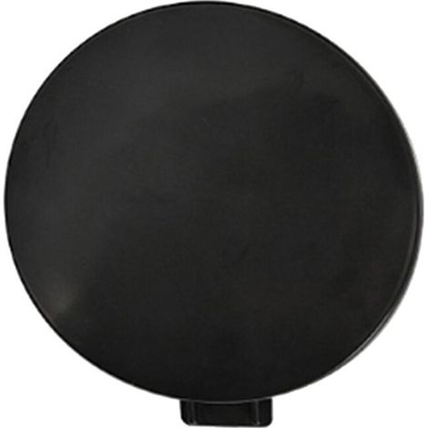 Copertura per gancio di traino paraurti anteriore non verniciata, modello 51118068068. Compatibile con BMW Serie 5 G30 G38, 2017-2020, colore nero.