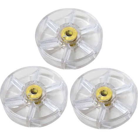 Bardusch - Lot de 3 engrenages de moteur de rechange compatibles avec les blenders NutriBullet 600W et 900W (modèles NB-101B, NB-101S et NB-201). (1/5)