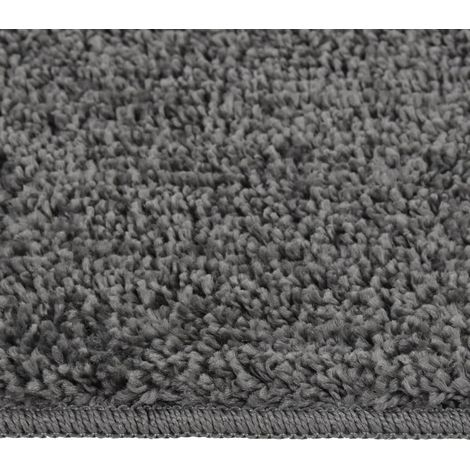 Tapis shaggy antidérapant Gris 140x200 cm CFW57509 (1/5)