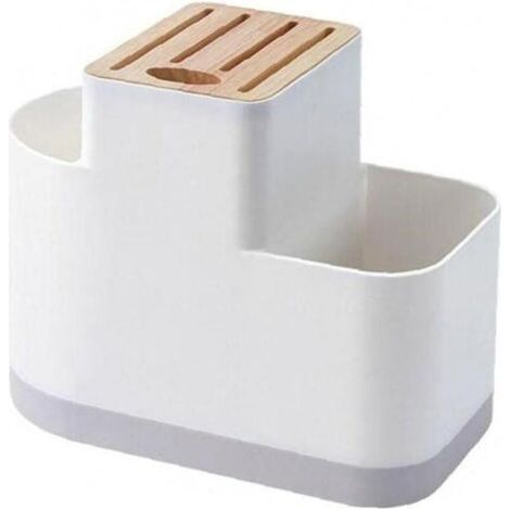 Cuisine Organisateur Plastique Support De Rangement Couverts Bloc Couverts Support Drainante Porte Organisateur Flatware (1/4)