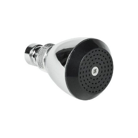 SOFFIONE OSCAR CON GRIGLIA NERA Cromo