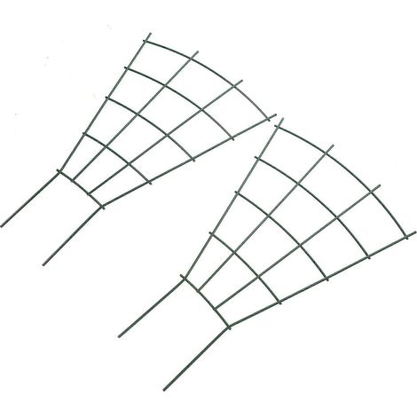 Treillis décoratif pour plantes grimpantes, lot de 4, idéal pour l'aménagement paysager et le soutien de la croissance. (1/5)
