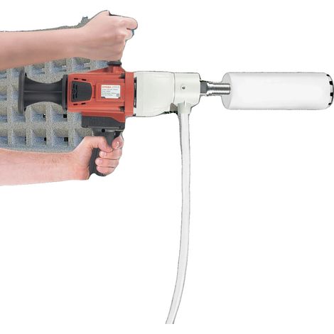 Taladro de diamante, potencia de 2200 W, diámetro máximo de perforación Φ180 mm, velocidad sin carga 1200 RPM, dimensiones 803619 cm, peso bruto 14,6 kg. (1/5)
