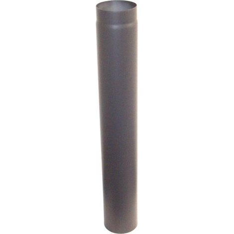 FireFix Ofenrohr Ø 120 mm 100 cm schwarz Rohr Ofen Kamin Kaminrohr Rauchrohr