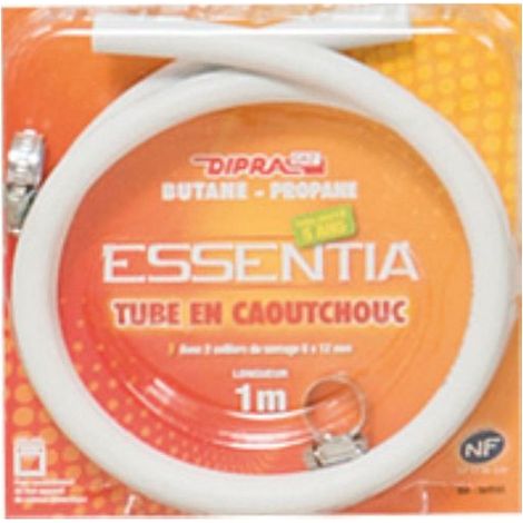 DIPRA - Tuyau GPL 5 ANS - 1.50M+2 COLLIERS - Certifié NF