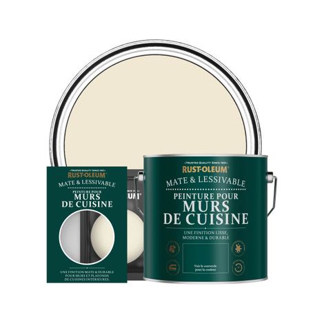 Peinture pour Murs de Cuisine, Finition Mate - Calcaire (1/3)