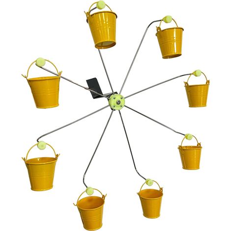 Mangeoire À Oiseaux - Design Tournant En Forme De Grande Roue - Pour Jardin Extérieur - 1 Pièce (1/5)