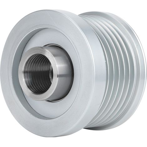 Poulie débrayable alternateur F-560968, pièce génératrice auto en métal, compatible Citroën C3/C4, remplacement direct. (1/5)