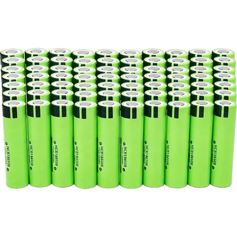 Batterie Lithium-Ion, Capacité 3400mAh, Tension 3.7V, 34B-3400mah-70pcs (1/2)