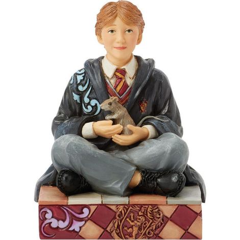 Jim Shore Harry Potter Statuetta Ron Weasley con Crosta Resina 105 cm