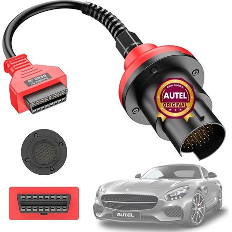 38 Pin Male to 16 Pin Female Adapter OBDII Connector Compatible with before 2001 and Car Diagnostic Case OBD2 Multi-brand OBD II Scanner (1/5)