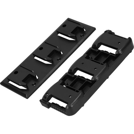 Support de batterie pour outils électriques 3 trous, station prête à monter pour Milwaukee 14.4V/18V/20V/60V (1/5)