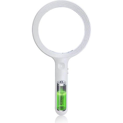 Loupe lumineuse - Lampe de lecture portable à 12 LED, 3 modes d'éclairage (1/5)