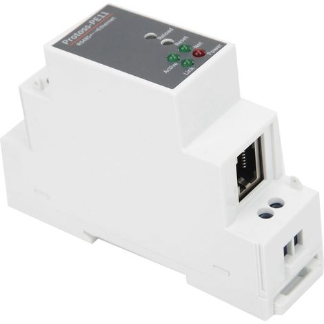 Convertisseur Ethernet RS485 Montage Rail DIN 100-240VAC PE11-H Compatible FreeRTOS (1/5)
