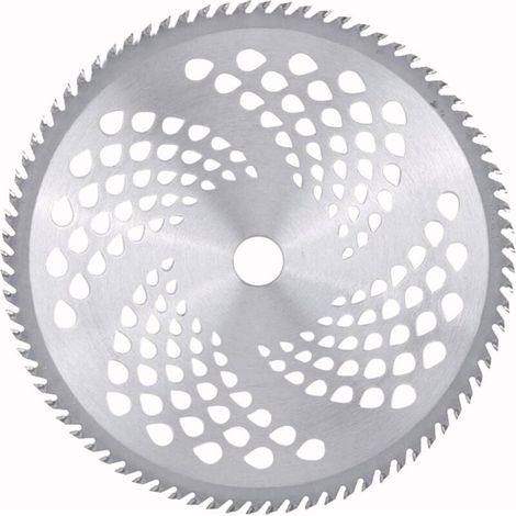 Lame Carbure 25 4cm pour Débroussailleuse 3 Lames Débroussaillage 40T 60T 80T (1/4)