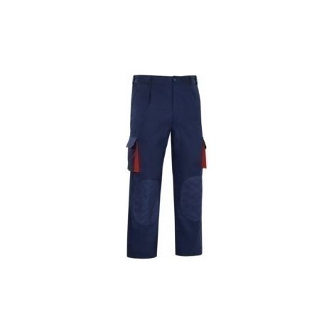 Pantalon Trabajo T38  Tergal Az/Ro Mltibol Vesin