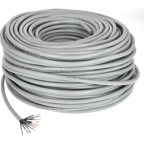 Câble de commande PVC 12 x 0,75 mm² sans conducteur de protection