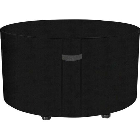 Bache Table de Jardin Ronde Housse pour Table de Jardin, XU,Imperméable Anti UV Oxford Robuste Protection Table Extérieur (120×75cm) - (1/4)