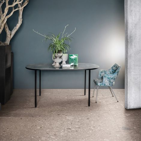 Carrelage Intérieur Effet Pierre MYSTONE CEPPO DI GRE 60x60 cm Greige Ceppo (1/3)