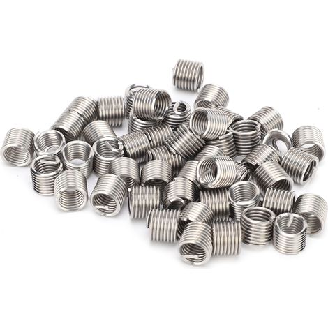 50pcs M101.5 steel wire thread insert, thread protection sleeve, thread repair 1.5D (1/5)