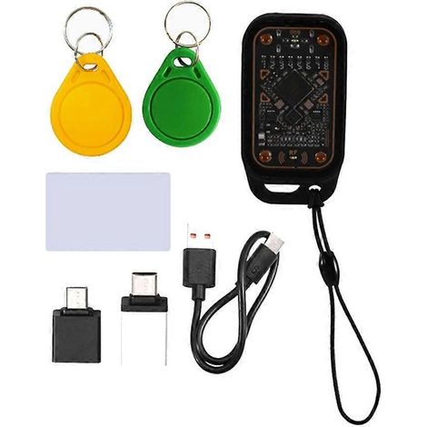Lecteur de puces RFID Chameleon V3.0, copieur NFC avec porte-clés 1UID + 1CUID, carte blanche 1UID, décodage et réinitialisation de carte d'identité IC (1/5)