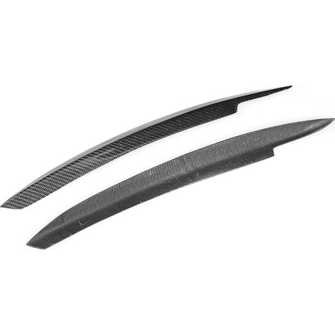 Ensemble de 2 baguettes de finition en fibre de carbone pour les paupières et les sourcils de phares, compatible avec MK6 (1/5)