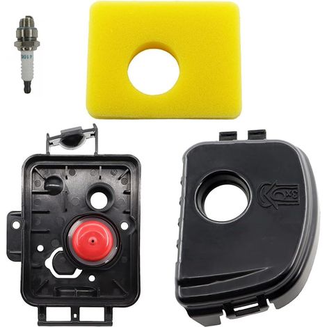 Luftfilterabdeckungssatz für Briggs & Stratton 300E 450E 500E Motoren, 595660 799579 594281 (1/4)