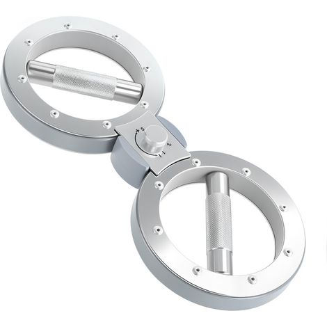 WILITTO Entraîneur de bras portable, brûleur de graisse rotatif, pivotant à 360 degrés, appareil d'entraînement pour les avant-bras, Niveau 5 résistance réglable, entraîneur de prise (1/5)