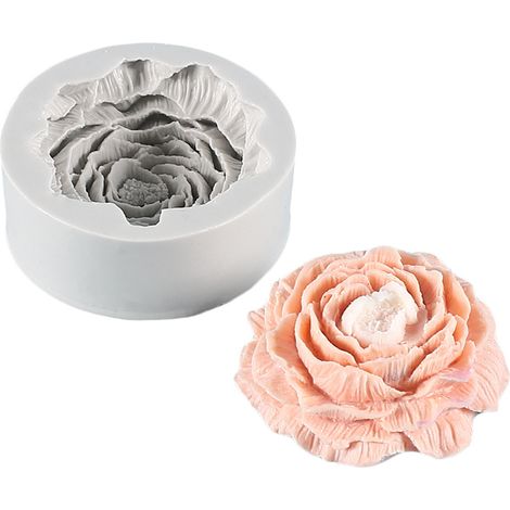 Moule à bougie en silicone, moule 3D à faire soi-même, avec 25 noyaux de bougie, moule de qualité alimentaire, compatible avec la cire de soja, la cire d'abeille, l'aromathérapie et la création de cad (1/5)