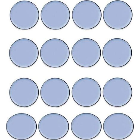 Patin glisseur - Teflon - 20MM - Auto-adhésif - Lot de 16 - Protection meubles (1/4)