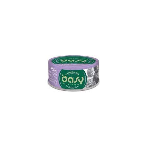 Oasy Cat More Love Kitten Pollo con Uova - Oasy Cat More Love Kitten Pollo con Uova - Lattina Da 70 Gr (1/2)