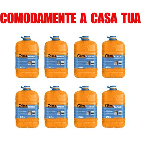 Qlima Kristal Combustibile Per Stufe Portatili Inodore Pack Of 8x20 Lt (1/3)
