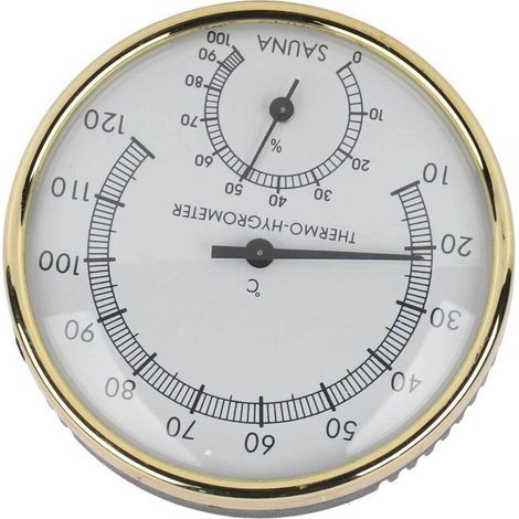Saunathermometer und Hygrometer, digitales 2-in-1-Hygrometer für Werkstatt, Büro und Zuhause (1/5)