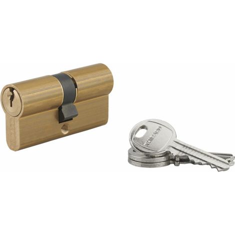 Cylindre européen de sûreté Thirard 30x40 mm - 5 goupilles - 3 clés (PG053040)