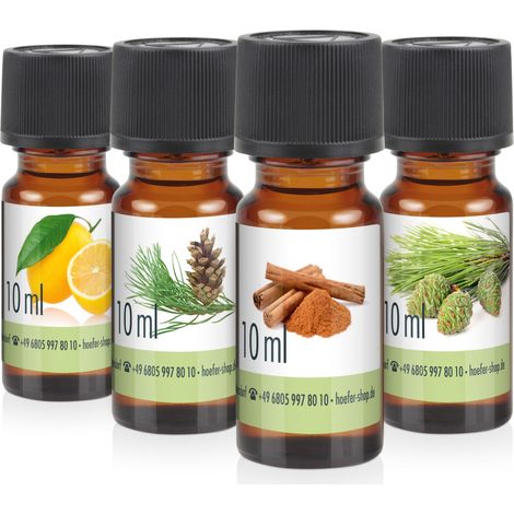Duftöl-Set Nr. 9 mit 4 Duftnoten