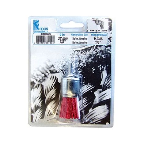 FPLUS cepillo brocha 0,30 mm , Aplicaciones Y Usos:
Eliminación de óxidos, pinturas y adherencias en general.
Estructurado de superficies de maderas rústicas.
Preparación de superf (1/2)