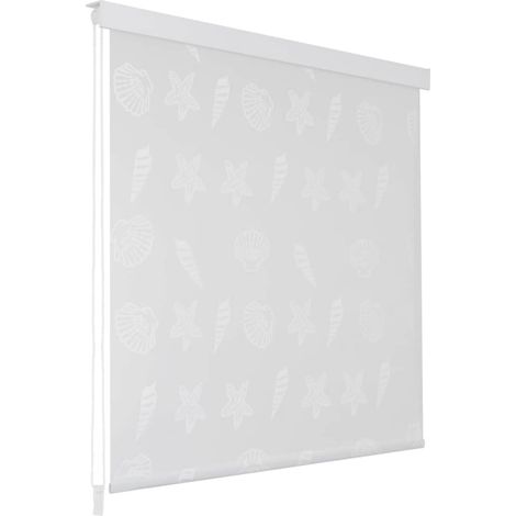 Persiana enrollable de ducha estrella de mar 80x240 cm vidaXL (1/2)
