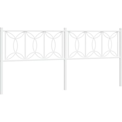 Tête de lit,Panneau décoratif métal blanc 193 cm CFW5778292 (1/5)