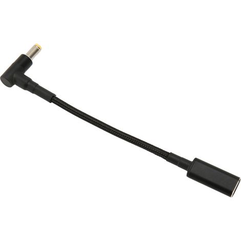 Adaptateur Secteur USB-C 100W pour Ordinateur Portable avec Connecteur DC 5.5x1.7mm, Chargeur Type-C Rapide (1/5)