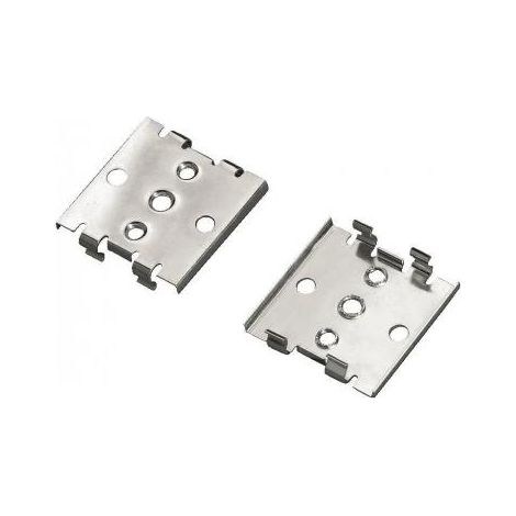 Rittal Placa de Montaje para Carriles de Rack Plata 14x10x7cm