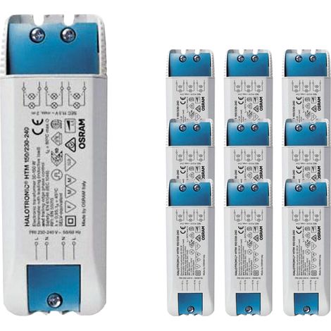 Lot 10x Osram Mouse 150VA 230V Transformateur 12V  Halogène/LED