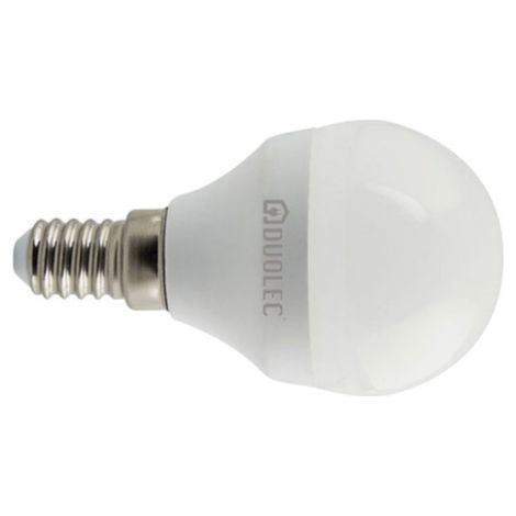 Bombilla Led mini globo DUOLEC E14 luz fría 5w -