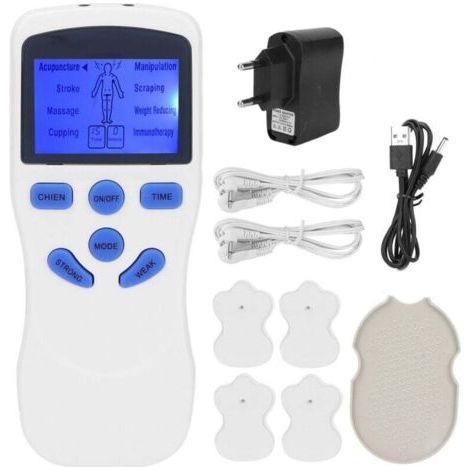 Multifunktionaler elektrischer Muskelstimulator – Professionelles Akupunkturgerät – EU-Stecker 100–240 V